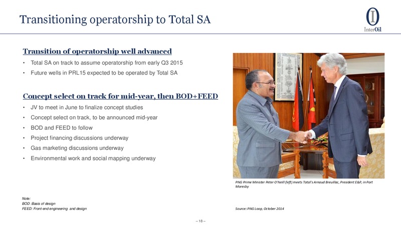 Annual Meeting Management Presentation – Interoil Corporation – slide 16