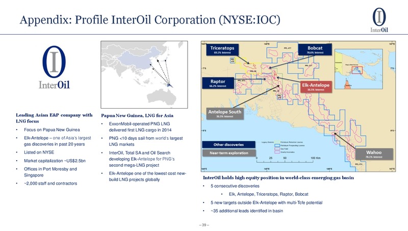 Annual Meeting Management Presentation – Interoil Corporation – slide 37
