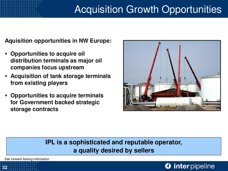 June 2015 Corporate Presentation – Inter Pipeline Ltd. – slide 33