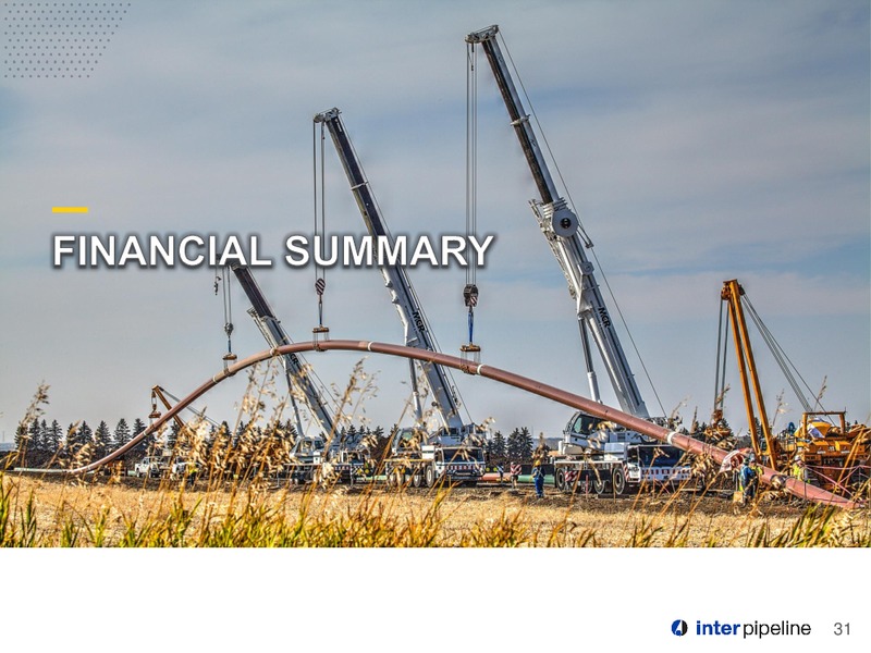 January 2018 Corporate Presentation – Inter Pipeline Ltd. – slide 31