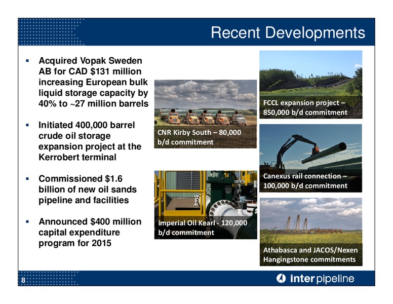 JULY 2015 CORPORATE PRESENTATION – Inter Pipeline Ltd. – slide 9