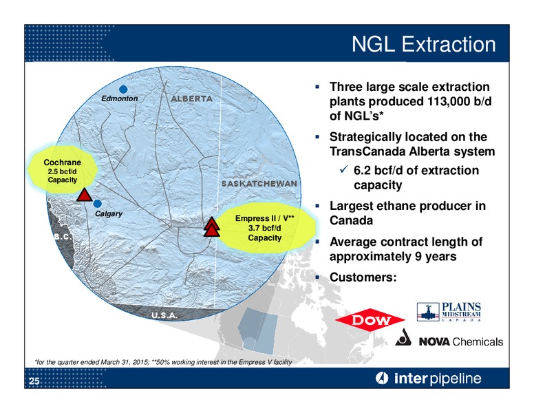 JULY 2015 CORPORATE PRESENTATION – Inter Pipeline Ltd. – slide 26
