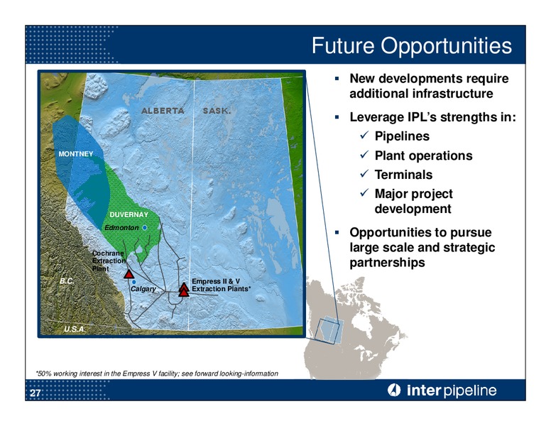 JULY 2015 CORPORATE PRESENTATION – Inter Pipeline Ltd. – slide 28