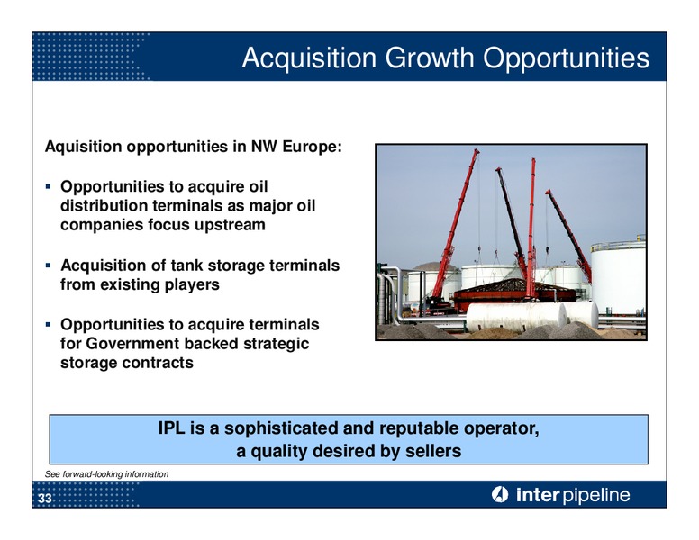 JULY 2015 CORPORATE PRESENTATION – Inter Pipeline Ltd. – slide 34