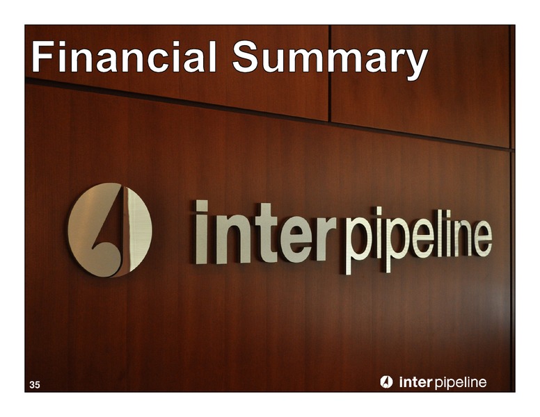 JULY 2015 CORPORATE PRESENTATION – Inter Pipeline Ltd. – slide 36