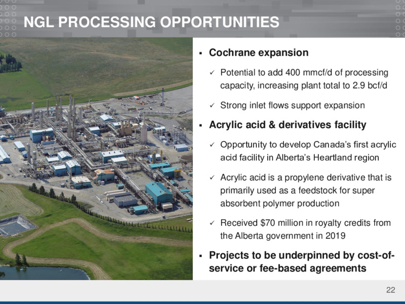 September 2020 Investor Presentation – Inter Pipeline Ltd. – slide 22