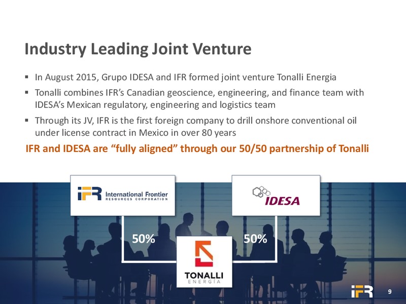 August 2018 Enercom Conference – International Frontier Resources Corp – slide 8