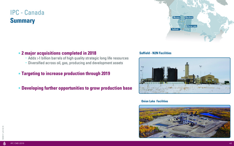 Capital Markets Day 2019 – International Petroleum Corp. – slide 40