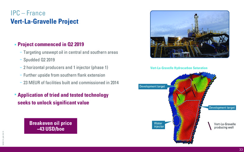 September 2019 Corporate Update – International Petroleum Corp. – slide 33