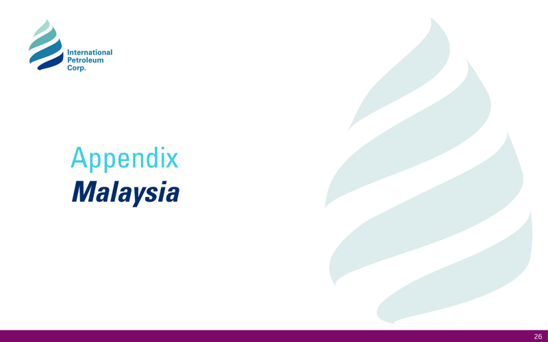October 2019 Corporate Presentation – International Petroleum Corp. – slide 26