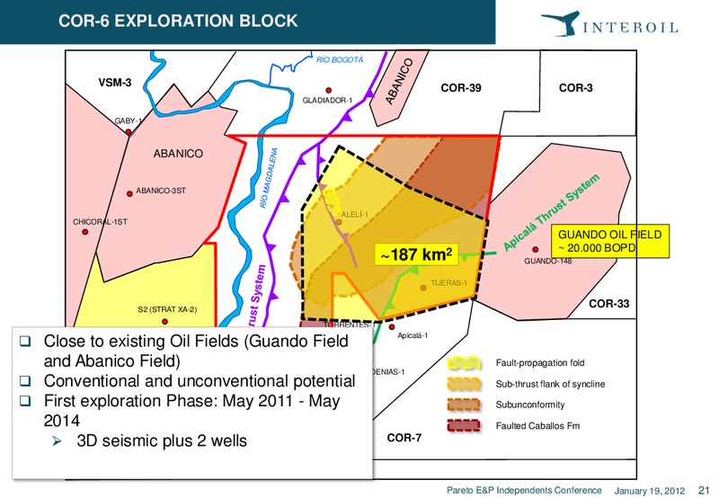 Pareto E&P Independents Conference – Interoil Corporation – slide 20