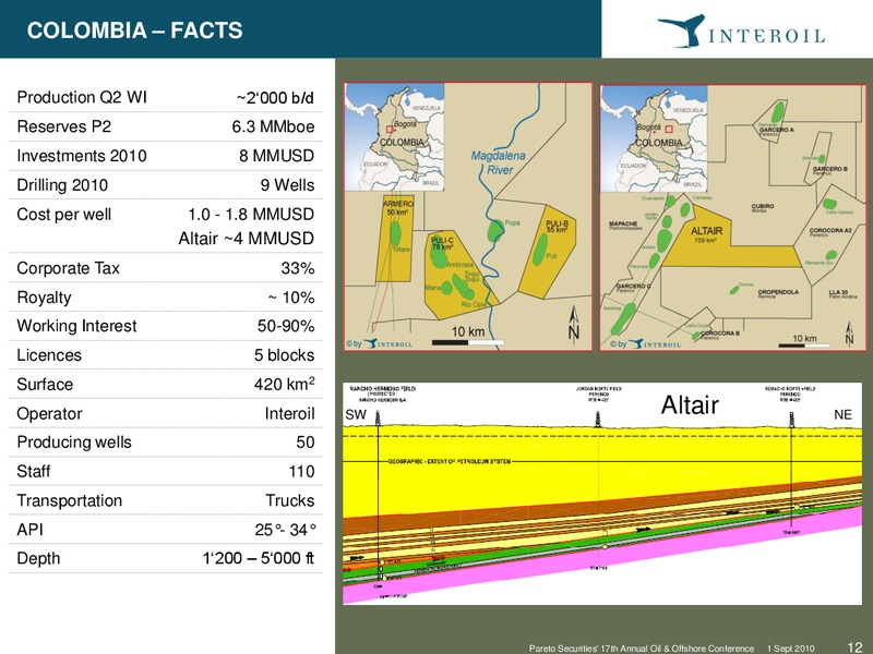 Pareto E&P Independents Conference – Interoil Corporation – slide 11