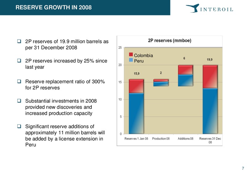 Pareto E&P Independents Conference – Interoil Corporation – slide 6