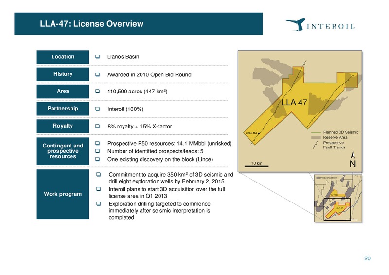 February 2013 Investor Presentation – Interoil Exploration & Production Asa – slide 19