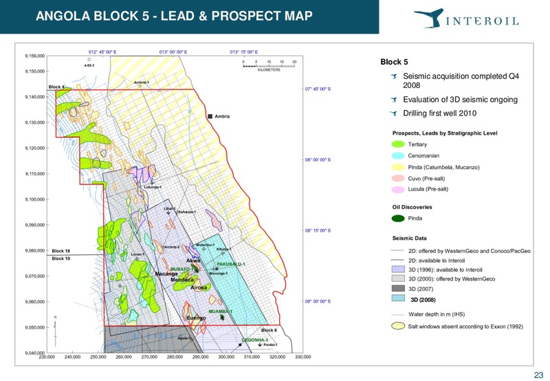 Q1 2009 Investor Presentation – Interoil Exploration & Production Asa – slide 22