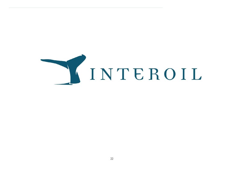 Q3 2013 Earnings Call – Interoil Exploration & Production Asa – slide 22