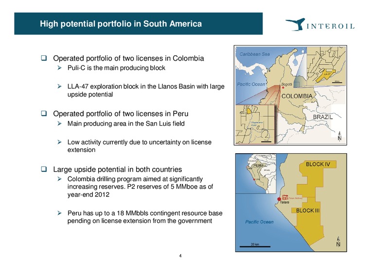 Q3 2013 – Interoil Exploration & Production Asa – slide 4
