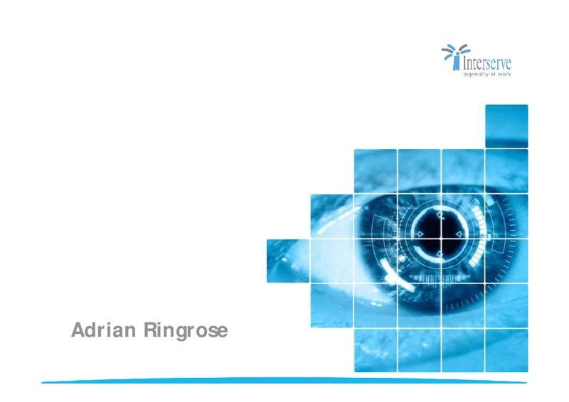 CORPORATE PRESENTATION – Interserve – slide 21