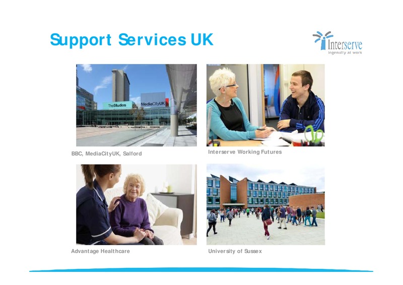 CORPORATE PRESENTATION – Interserve – slide 22