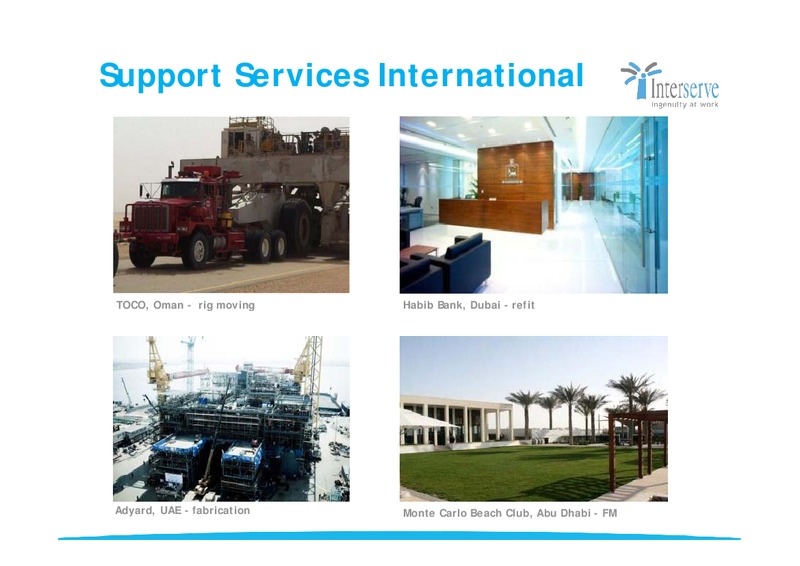 CORPORATE PRESENTATION – Interserve – slide 25