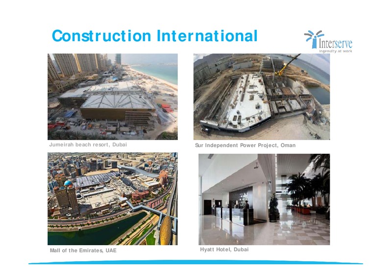 CORPORATE PRESENTATION – Interserve – slide 32