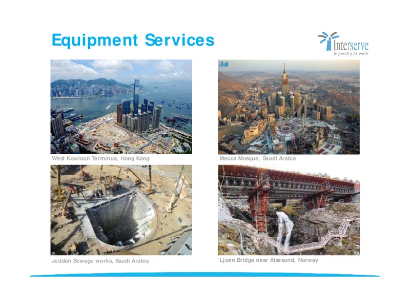 CORPORATE PRESENTATION – Interserve – slide 36