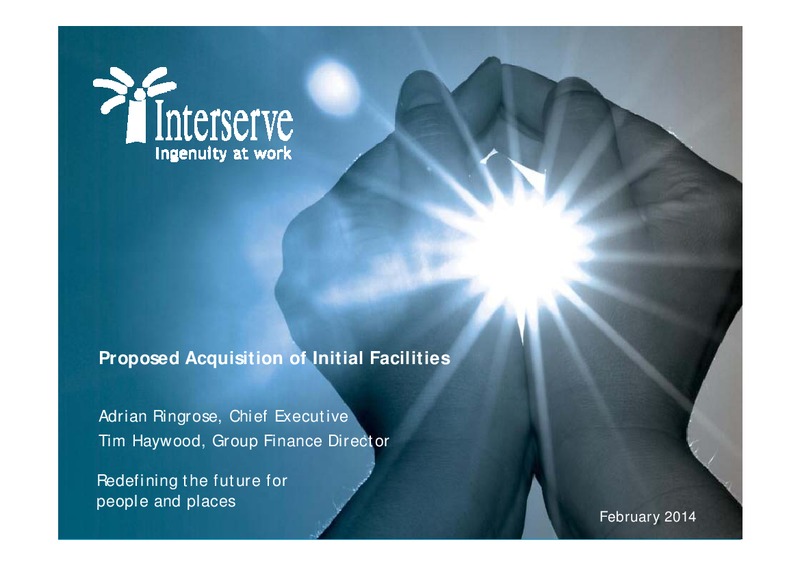 CORPORATE PRESENTATION – Interserve – slide 52