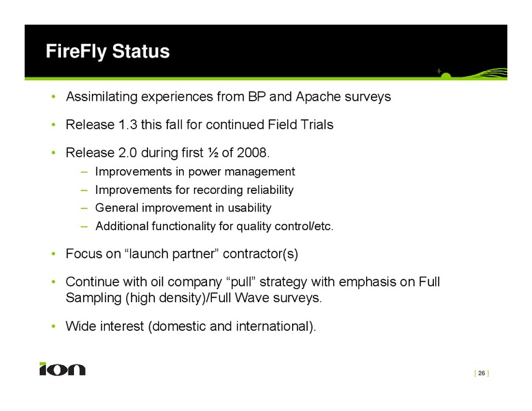 Johnson Rice Third Annual Emerging Growth Energy Conference – Ion Geophysical Corp – slide 26