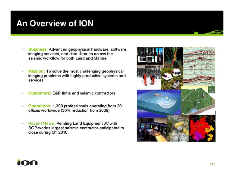 Investor Presentation – Ion Geophysical Corp – slide 3