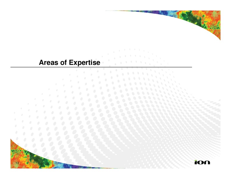 Sixteenth Annual New York Institutional Investor Forum – Ion Geophysical Corp – slide 12