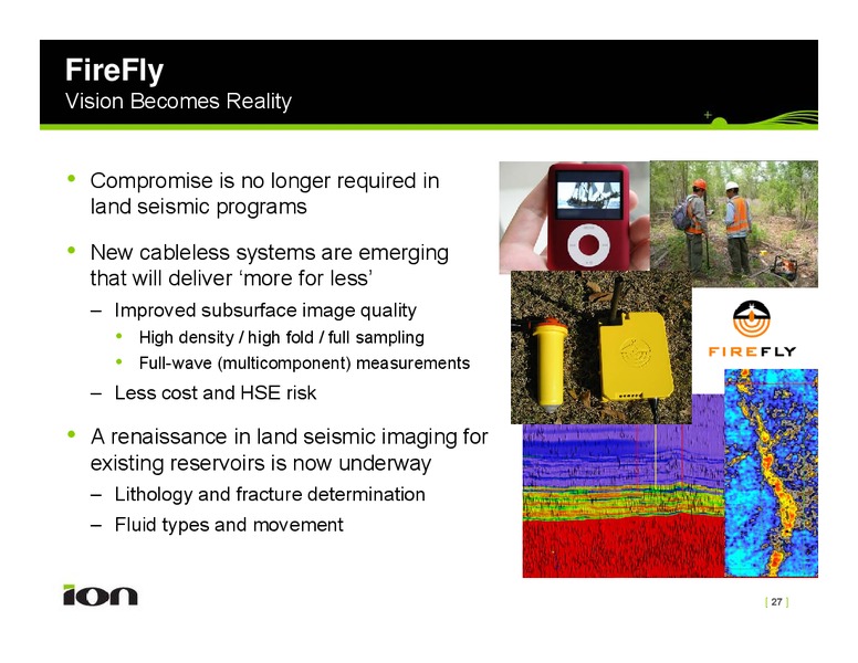 May 2008 Investor Presentation – Ion Geophysical Corp – slide 27