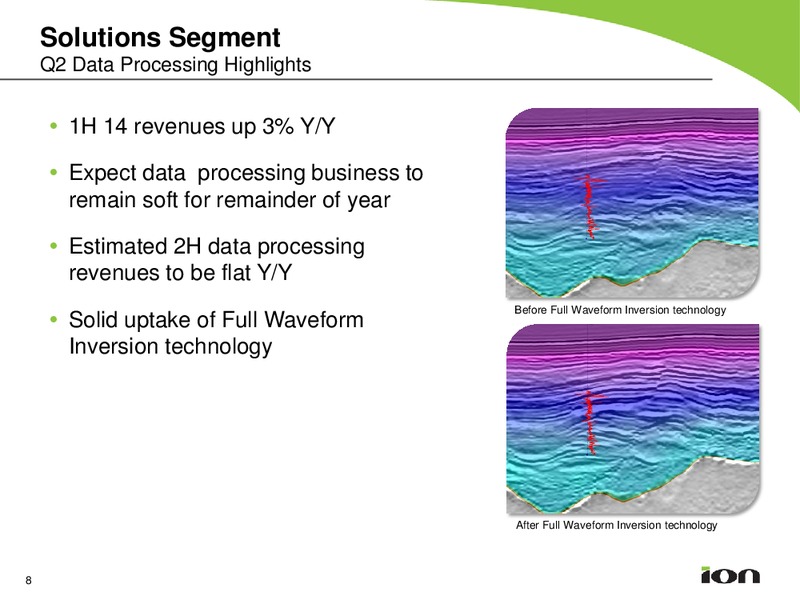 Earnings Call Q2 2014 – Ion Geophysical Corp – slide 7