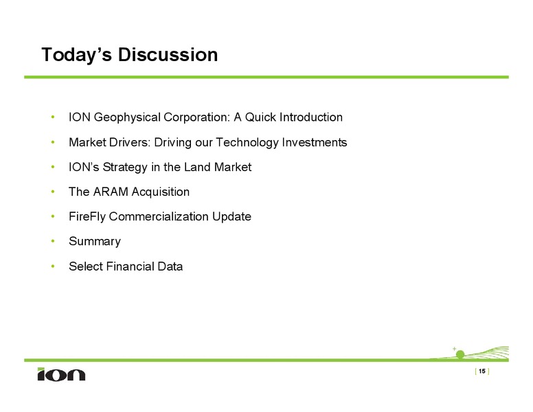 Lehman Brothers CEO Energy Power Conference – Ion Geophysical Corp – slide 15