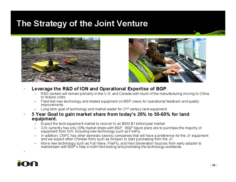 December 2009 Investor Presentation – Ion Geophysical Corp – slide 10