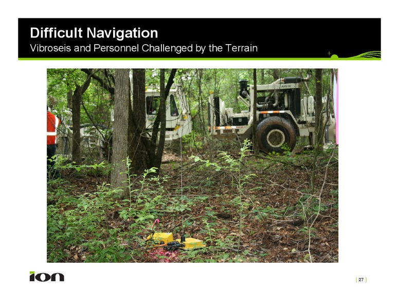 December 2009 Investor Presentation – Ion Geophysical Corp – slide 27