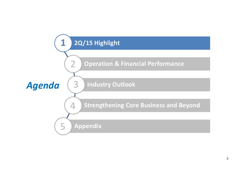 Q2 2015 Results – Irpc – slide 2