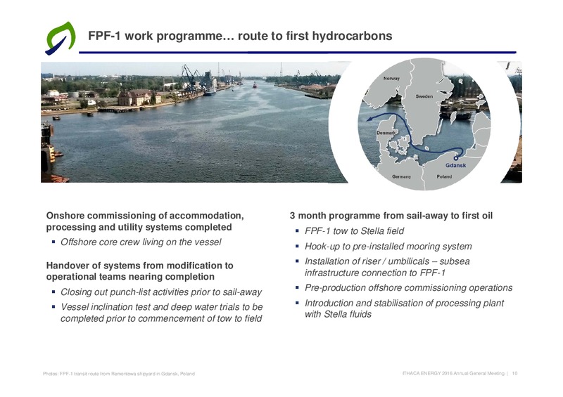 Annual General Meeting – Ithaca Energy Inc. – slide 9