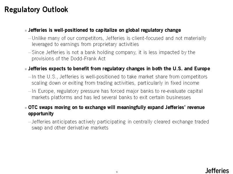 Investors Update – Jefferies Group, Inc. – slide 10