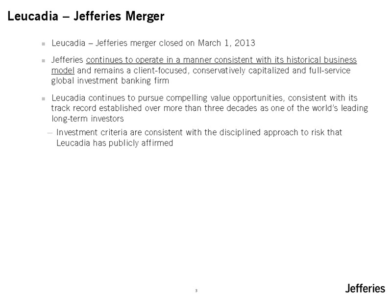 Investor Day – Jefferies Group, Inc. – slide 4