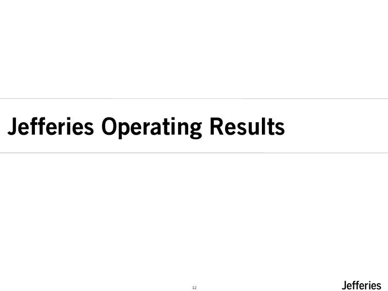 Investor Day – Jefferies Group, Inc. – slide 13
