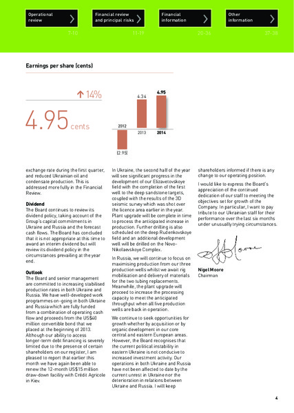 Half Yearly Report 2014 – Jkx Oil & Gas Plc – slide 5