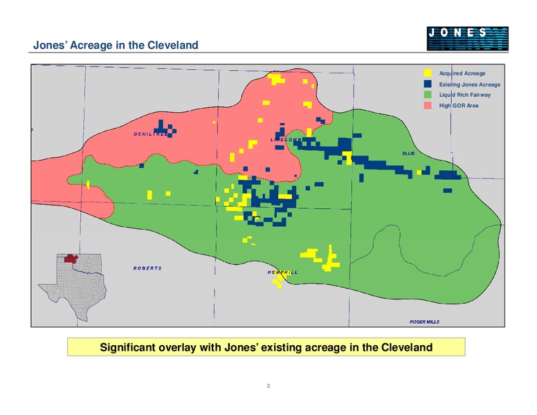 NOVEMBER 2013 INVESTOR PRESENTATION – Jones Energy Inc. – slide 3