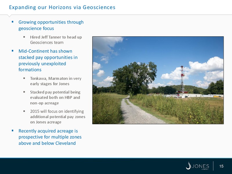 Wells Fargo Securities Energy Symposium – Jones Energy Inc. – slide 15
