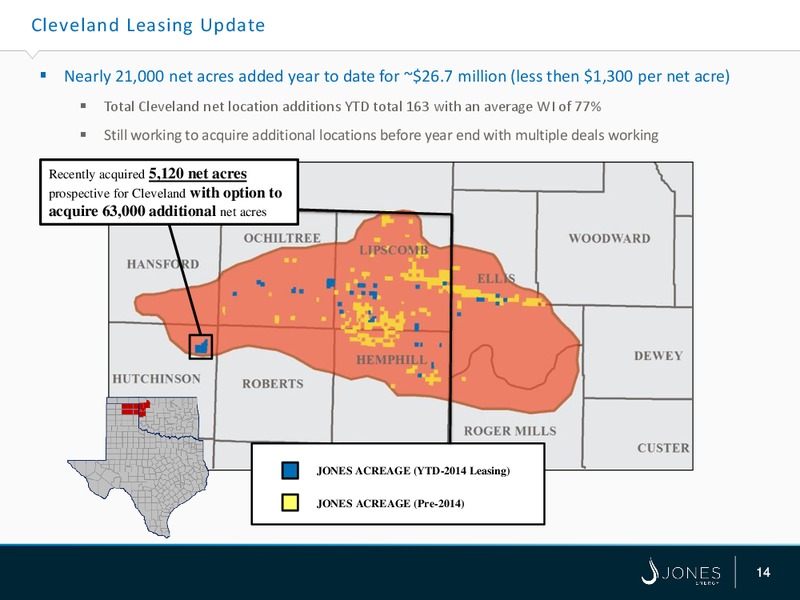 Capital One Energy Conference – Jones Energy Inc. – slide 14