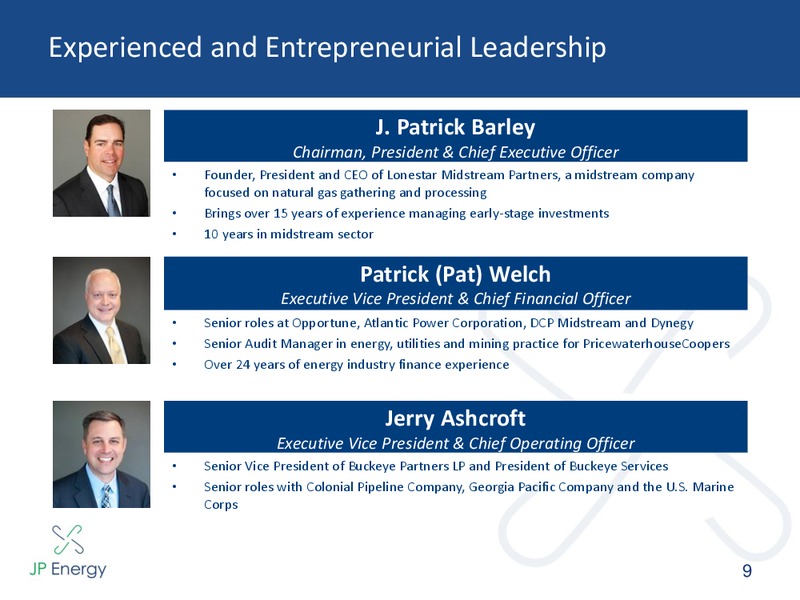 INVESTOR PRESENTATION – JP Energy Partners LP – slide 8