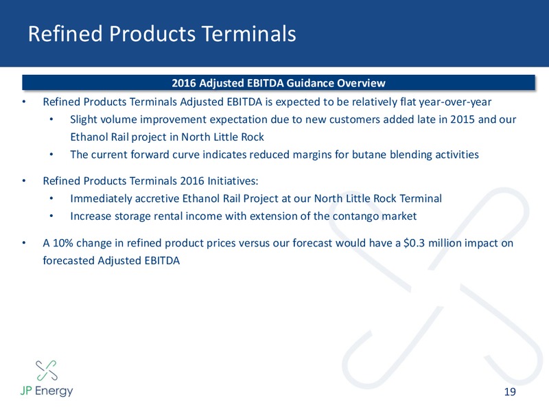 Barclays MLP Corporate Access Day – JP Energy Partners LP – slide 18