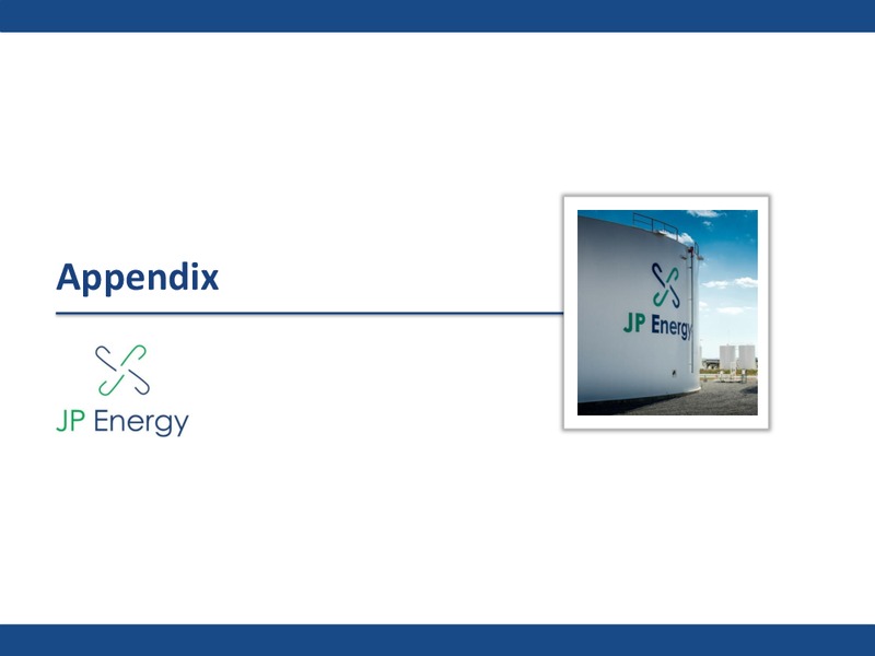 June 2016 MLPA Investor Conference Presentation – JP Energy Partners LP – slide 21