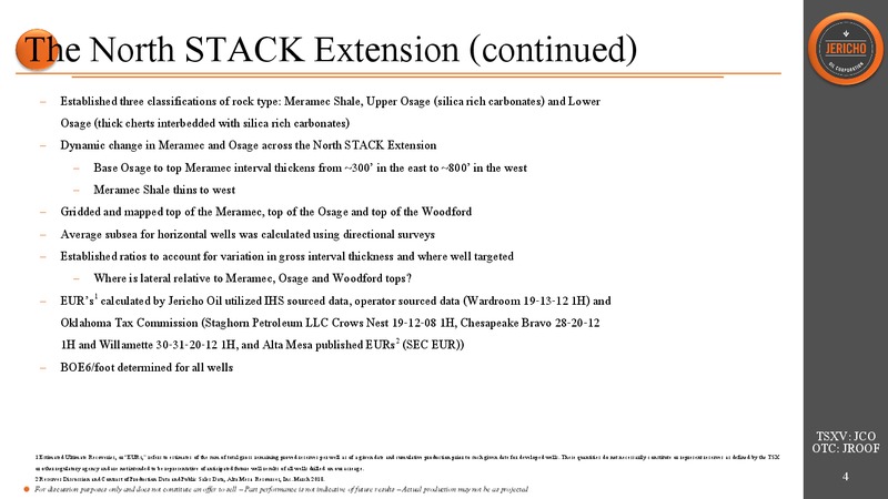 July 2018 Corporate Presentation – Jericho Oil Corp – slide 3