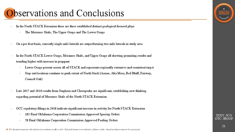 July 2018 Corporate Presentation – Jericho Oil Corp – slide 20