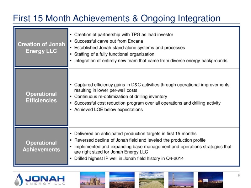 Enercom Conference 2015 – Jonah Energy Llc – slide 6